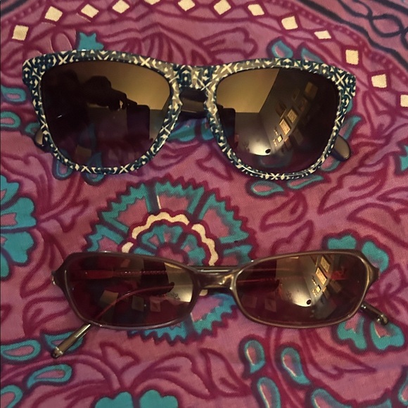 Coach Accessories - Blue Coach and Lucky Sunglasses Duo